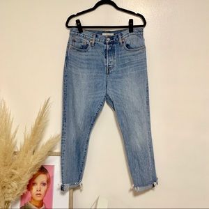 Levi’s Wedgie High Rise Jean in Light Wash